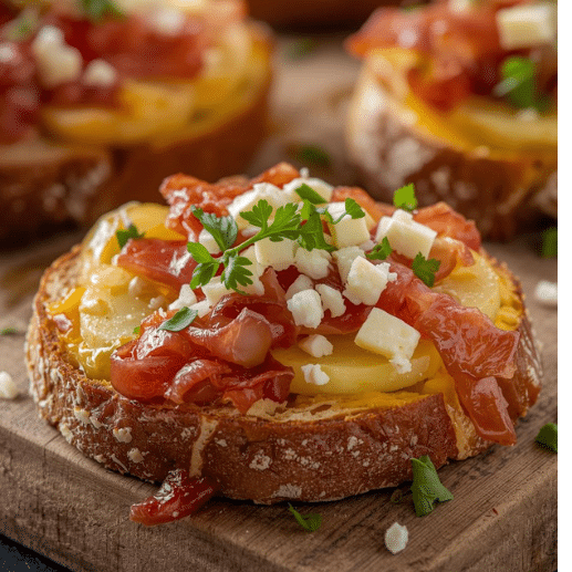 Bruschetta-jambon-pdt-fromage-photo2